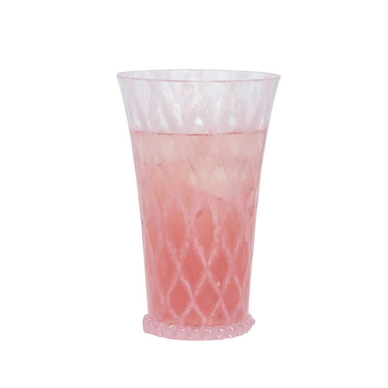 Trellis Tumbler, 14 Oz., Blush
