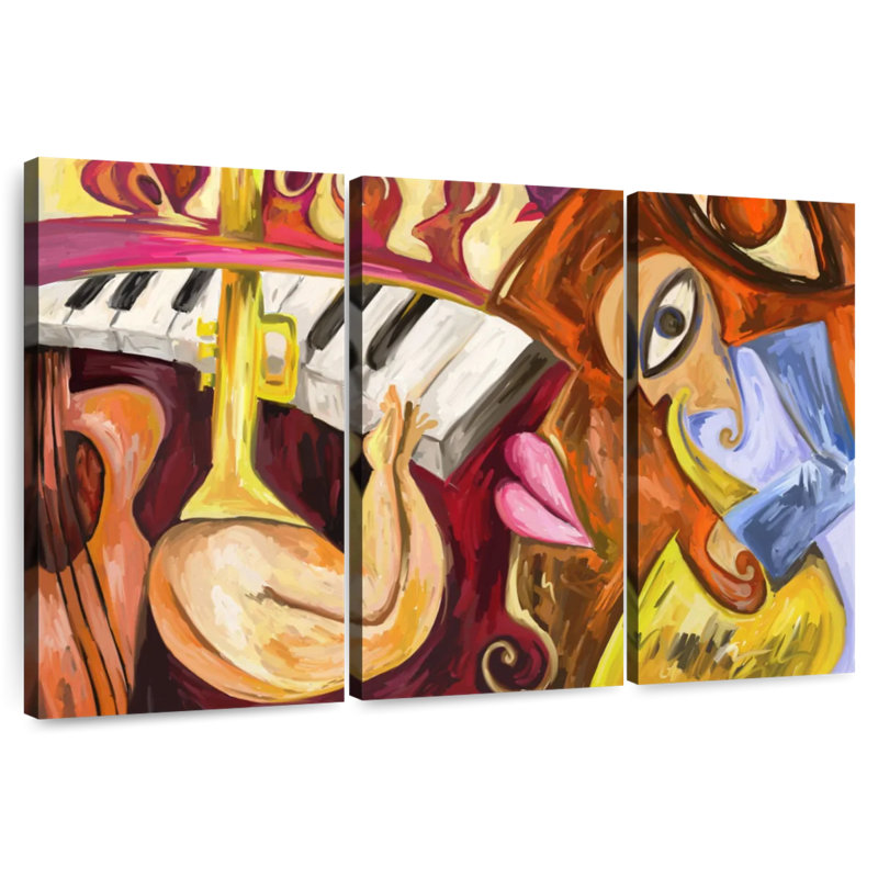 Abarca Funk, 24" H x 38" W