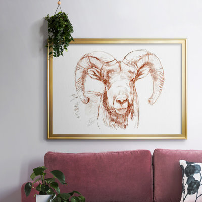 Big Horn Sheep II, reproduction d'art sur toile