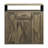 Rustic Oak Dining Server With Functional Shelves And Cup Holder Charming For Living Room