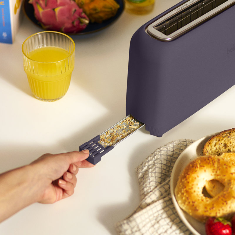 Bella 2-Slice Slim Toaster, Plum