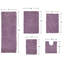 Ensemble de tapis pour salle de bain 100% coton Hazley-1030844447