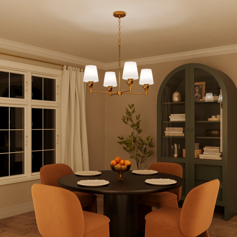 Gainesville 4 - Light Dimmable Classic / Traditional Chandelier