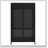 Storage Cabinet With Glass Doors, Flip-Top, And 4-Tier Display Shelves For Versatile Home Use