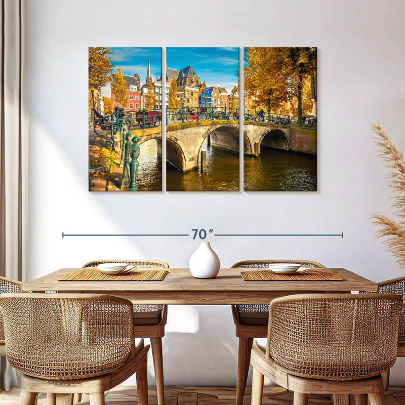 Pont Sirci à Amsterdam, H 36 po x l 57 po