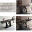 Stone Top Console Table-1100913610