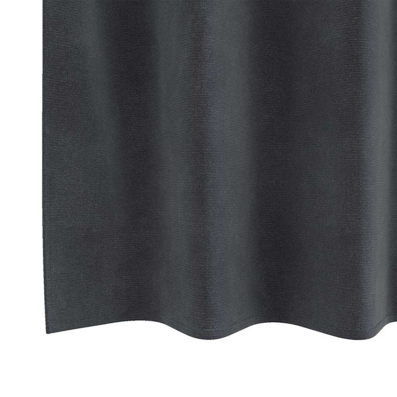Tacorian Curtain Pair, Grey, 140cm Width x 260cm Drop