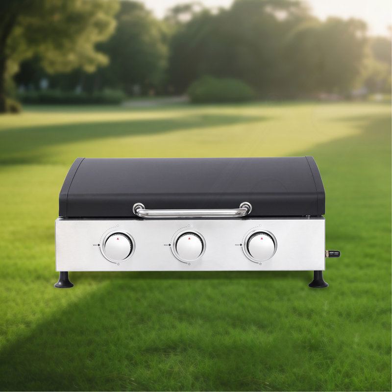 3-Burner Propane Gas BBQ Grill