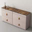 Zyannah High-quality Modern Nightstand,Glass Top-95304737