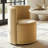 Velvet Rolling Barrel Armchair with Wheels-998789978