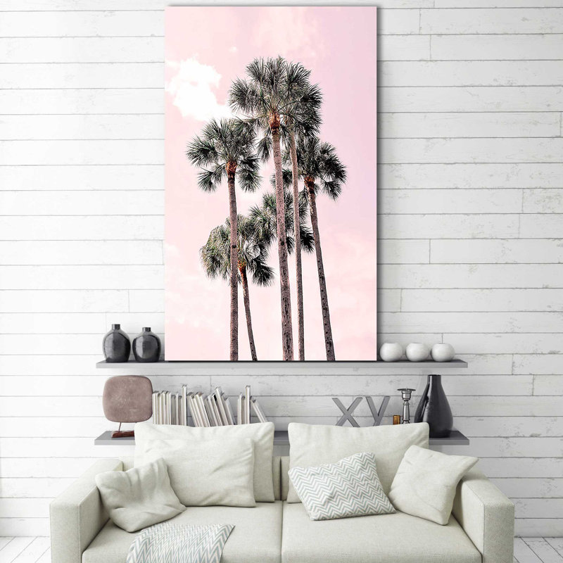 «Pink Tropics» par Natalie Carpentieri - photographie, Toile tendue, H 48 po x l 28 po x P 1,5 po