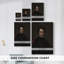 «Vintage Portrait Print III» - galerie tendue sur toile tendue-613231471