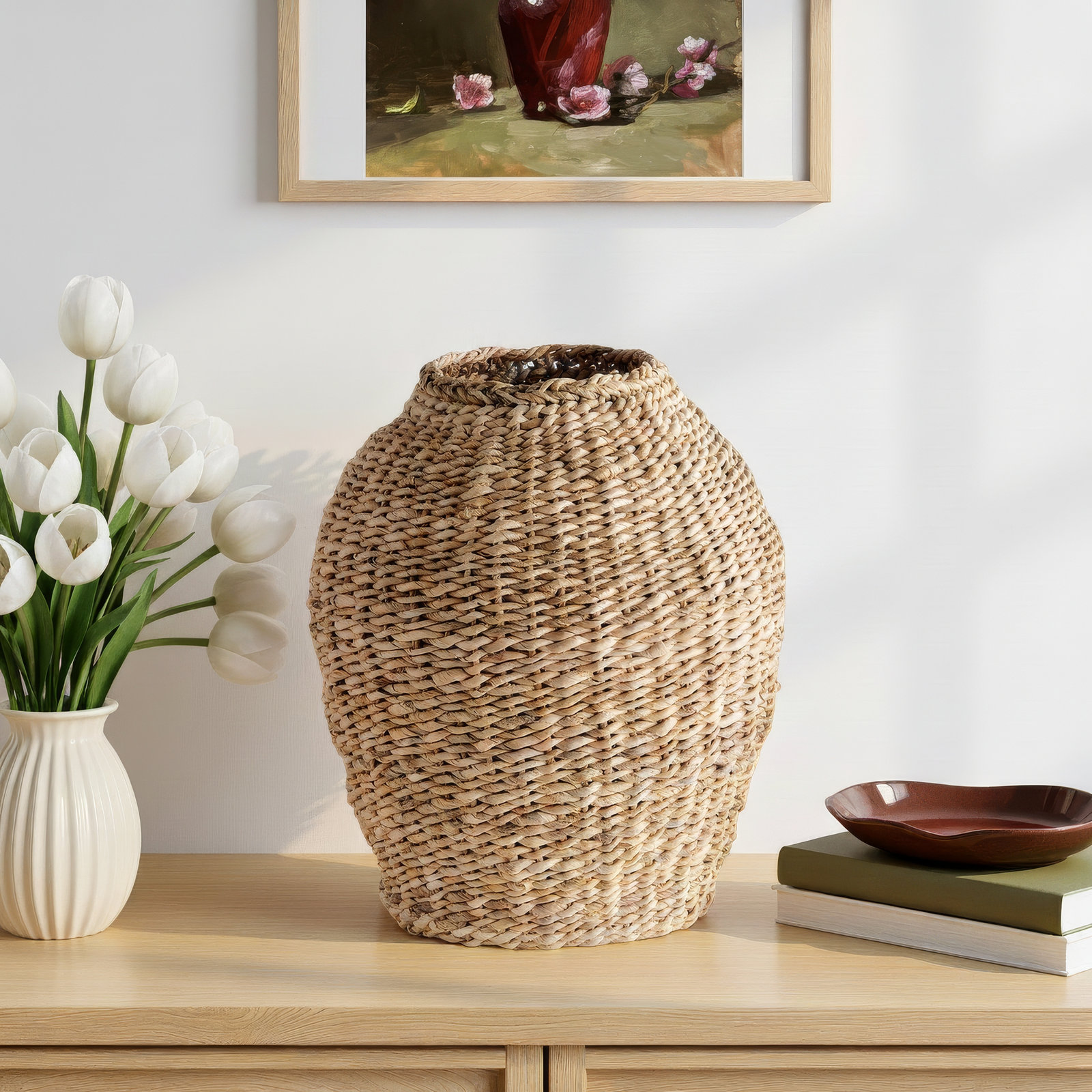 Warrington Handmade Table Vase, 16.75" H x 14" W x 14" D