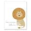 « courageous lion », art sur toile