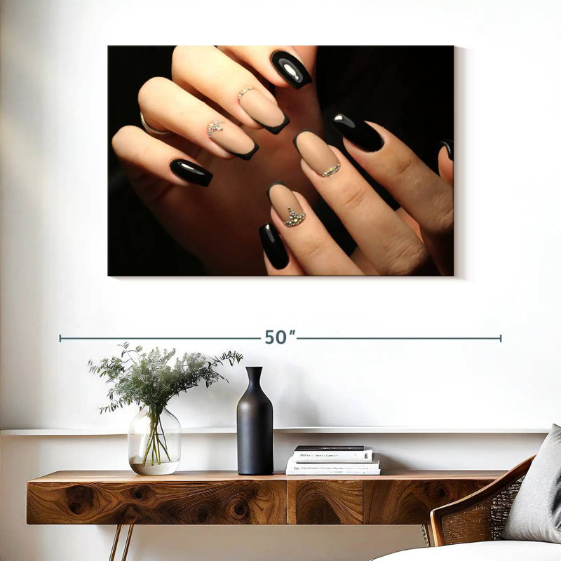 Shuttleworth Classy Neutral Nails, 26" H x 39" W