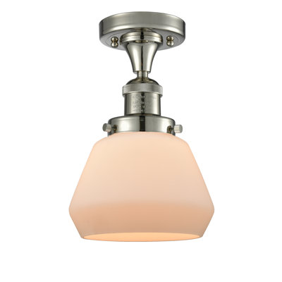 Chill Glass Semi Flush Mount