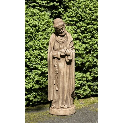 St Francis with Baby Bird Statue -  Campania International, R-101-BR