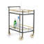 Bar Cart with Wheels