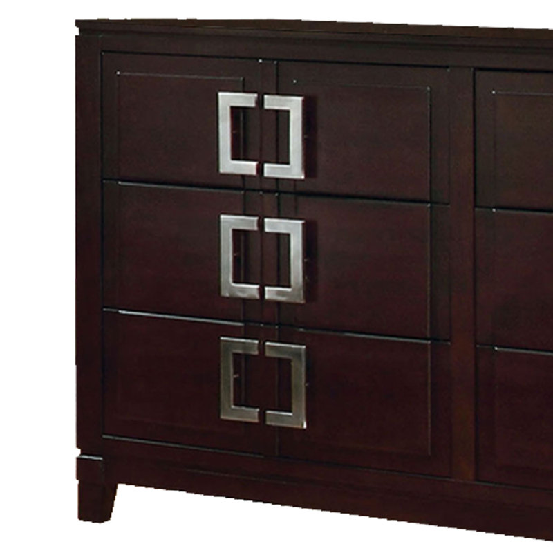 Commode double 6 tiroirs Gerwald