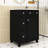 Chic 24-Inch 2 Drawers Bathroom Vanity with Ceramic Sink and Space-Saving Design-90143504-85270376