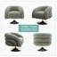 Fauteuil pivotant simple