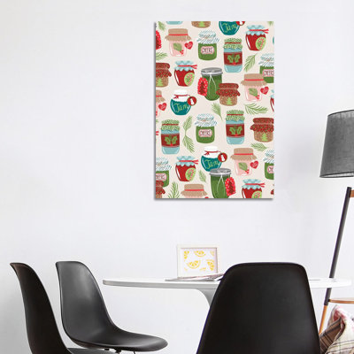 Festive Farmers Market III by Arrolynn Weiderhold - Wrapped Canvas Print