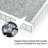 Rectangular Silver Mirrored Tray Glass Organizer With Crush Diamonds