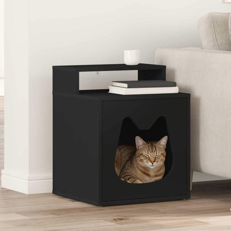 53.5cm H Cat Tree, Black