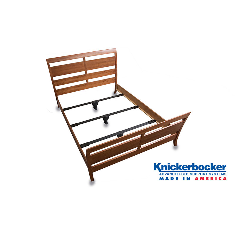 Système de support à lattes en acier Knickerbocker Bedbeam, Très grand lit
