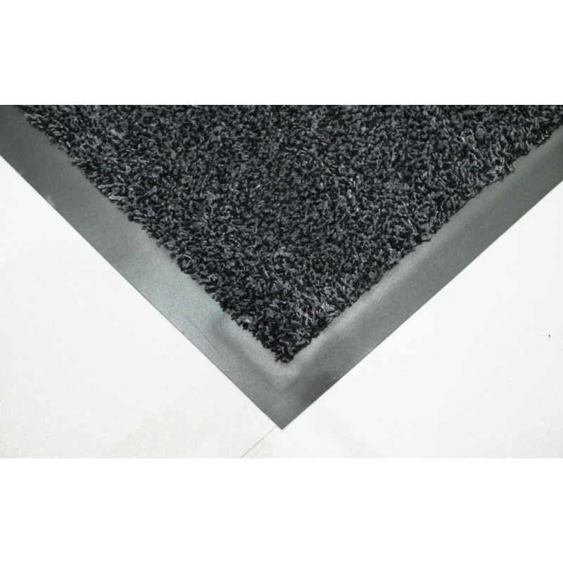 Aarianna Non-Slip Doormat, Rectangle 40 x 60cm, Anthracite