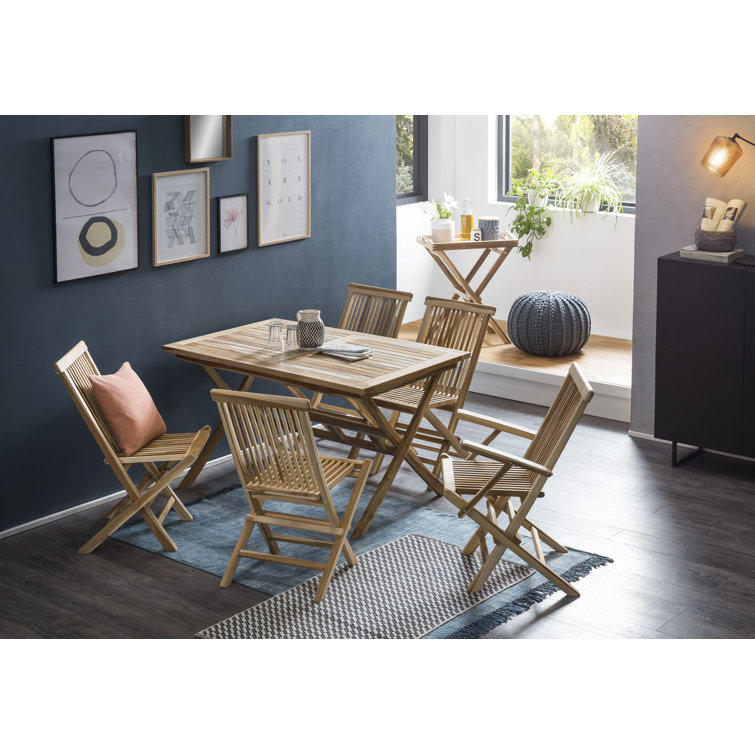 Rosalind Wheeler Nickalos Square 3- Piece 2- Person 32cm L Bistro Set ...