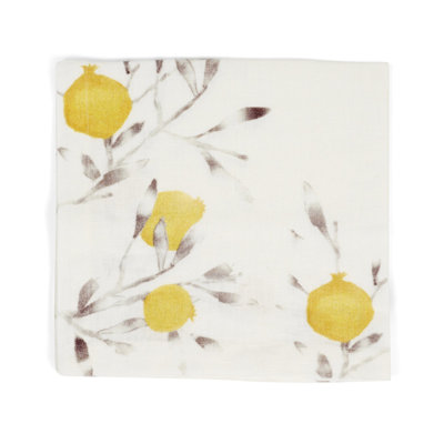 Pomegranate Linen Square Napkins