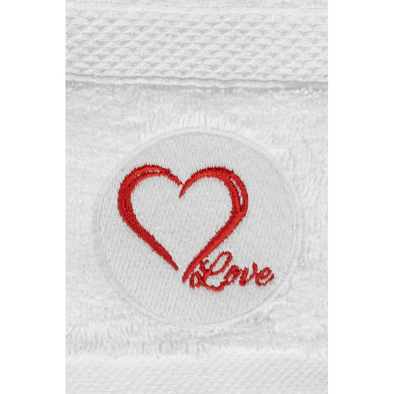 Serviette de bain luxueuse en coton biologique, 29,5 po x 55,1 po | 100% coton, 520 g / m², lavable à la machine à 104 ° F | Conception douce, absorbante et écologique en blanc élégant | Parfait pour le spa, la maison et la salle de sport