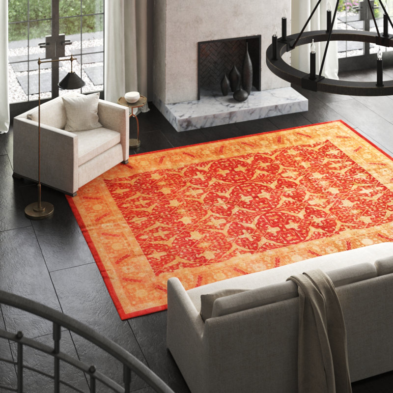 Arabesque One-of-a-Kind 9'2" X 12'2" Area Rug