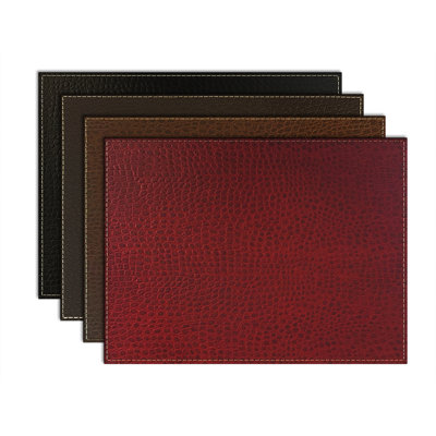 Classic Exotic Vinyl Abstract Rectangle Placemat
