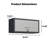 Heavy-Duty Metal Wall-Mounted Tool Storage Cabinet, Garage Storage Cabinet, Suitable For Garages/Workshops, Gray