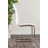 Tierra Modern Glass & Metal Extendable Dining Table Set & 4 Luxury Faux Leather Dining Chairs-675948939