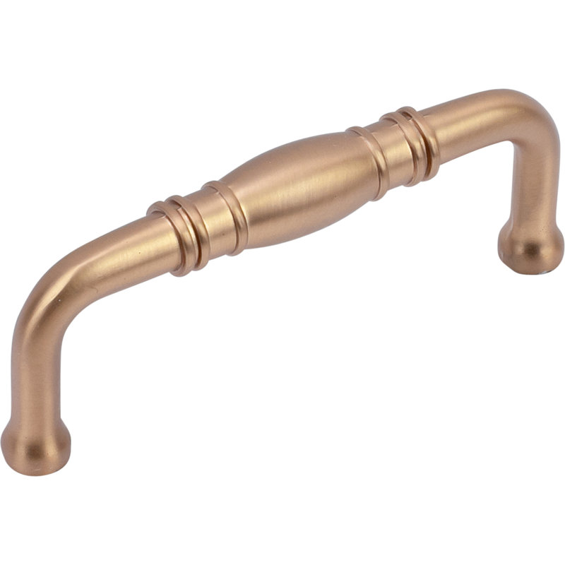 Granby 3 inch Champagne Bronze Cabinet Pull with Mounting Hardware