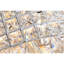 Lustre cylindrique de type plafonnier encastré de 16 po à quatre lumières Madilynn-104270918