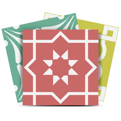 12'' W x 12'' L Vinyl Peel and Stick Mosaic Tile