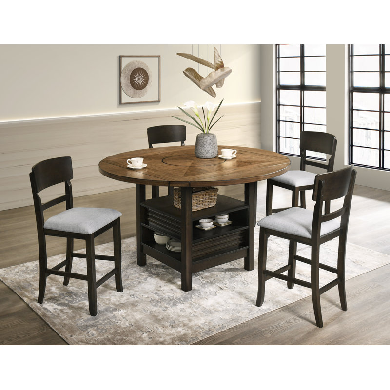 Roderigo Four Leg Dining Set, 5