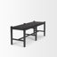 Banc en cuir tissé Welham Ursulina-102438183