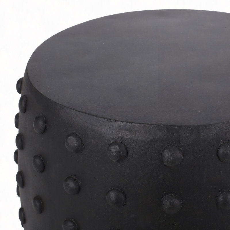 Outdoor Lightweight Concrete Side Table