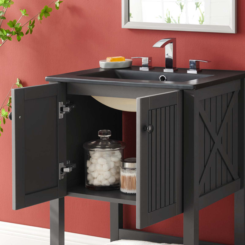 Modway Steam 24" Bathroom Vanity, Gray