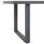 Sherrod Dining Table - Dark Grey