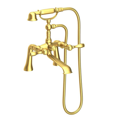 Victoria Deck Mount Exposed Tub & Hand Shower Set