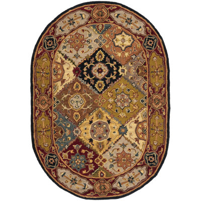 Balthrop Hand Tufted Wool Oriental Rug