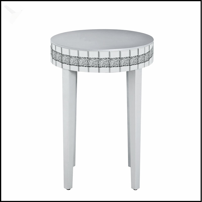 Table de petit déjeuner à miroir Artisanal