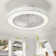 Latiyah 20 Ceiling Fan With Led Lights And Remote Control Reversible Modern Ceiling Fan With Light Kit