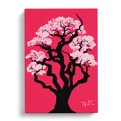 Cherry Blossom Tree No.3 - Wrapped Canvas